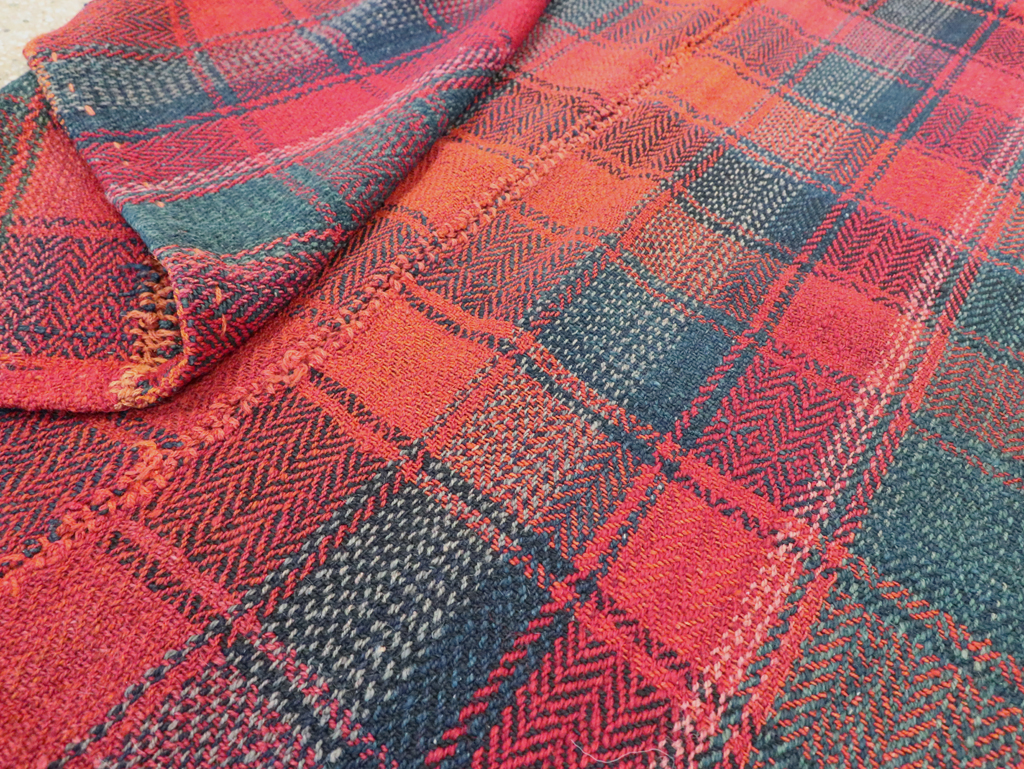 Vintage Persian Square Textile, No.28995 - Gss