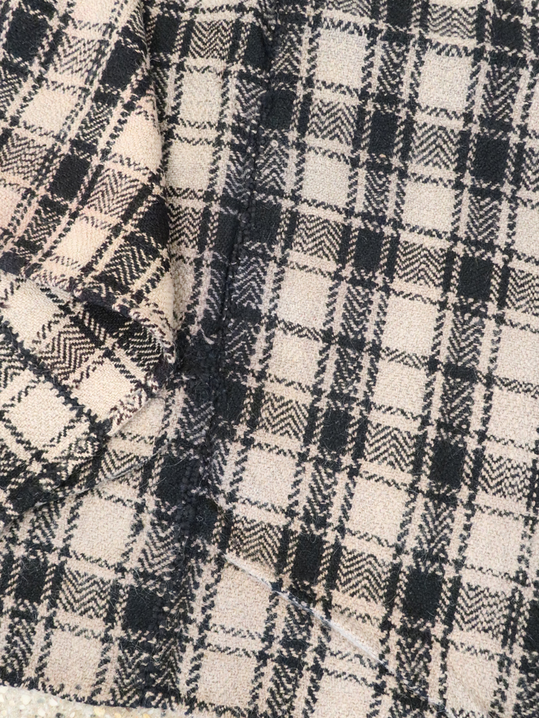 Vintage Persian Square Textile, No.28997 - Gss