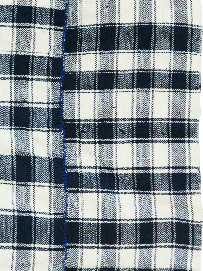 Vintage Persian Square Textile, No.29000 - Gss