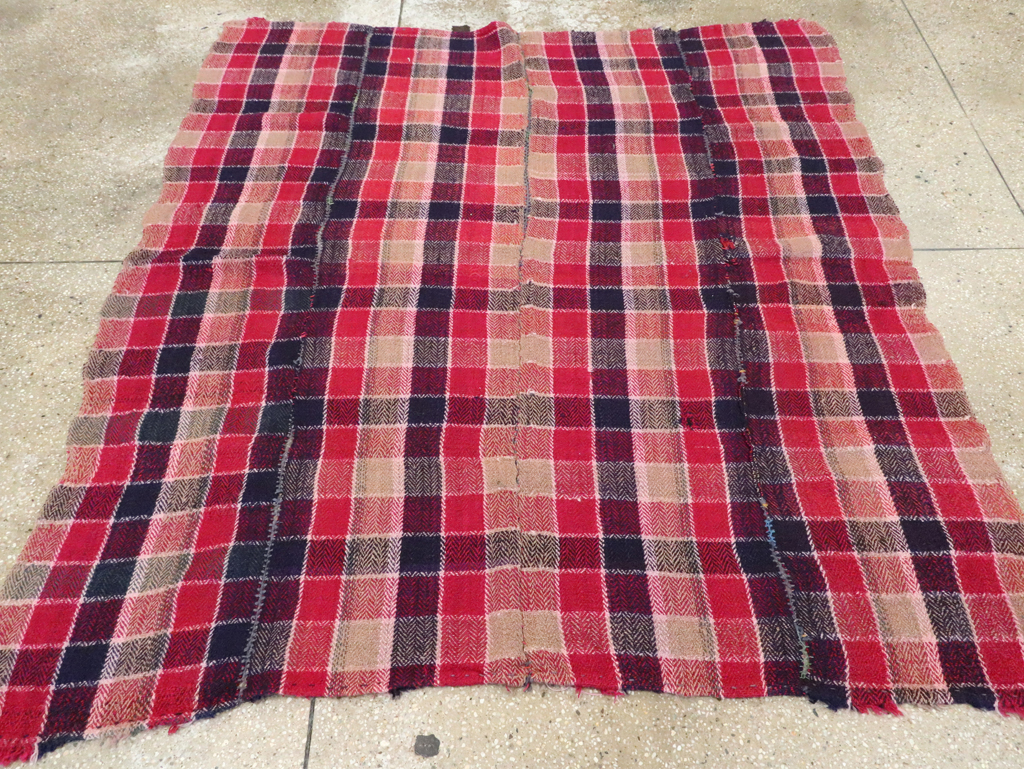 Vintage Persian Square Textile, No.29012 - Gss