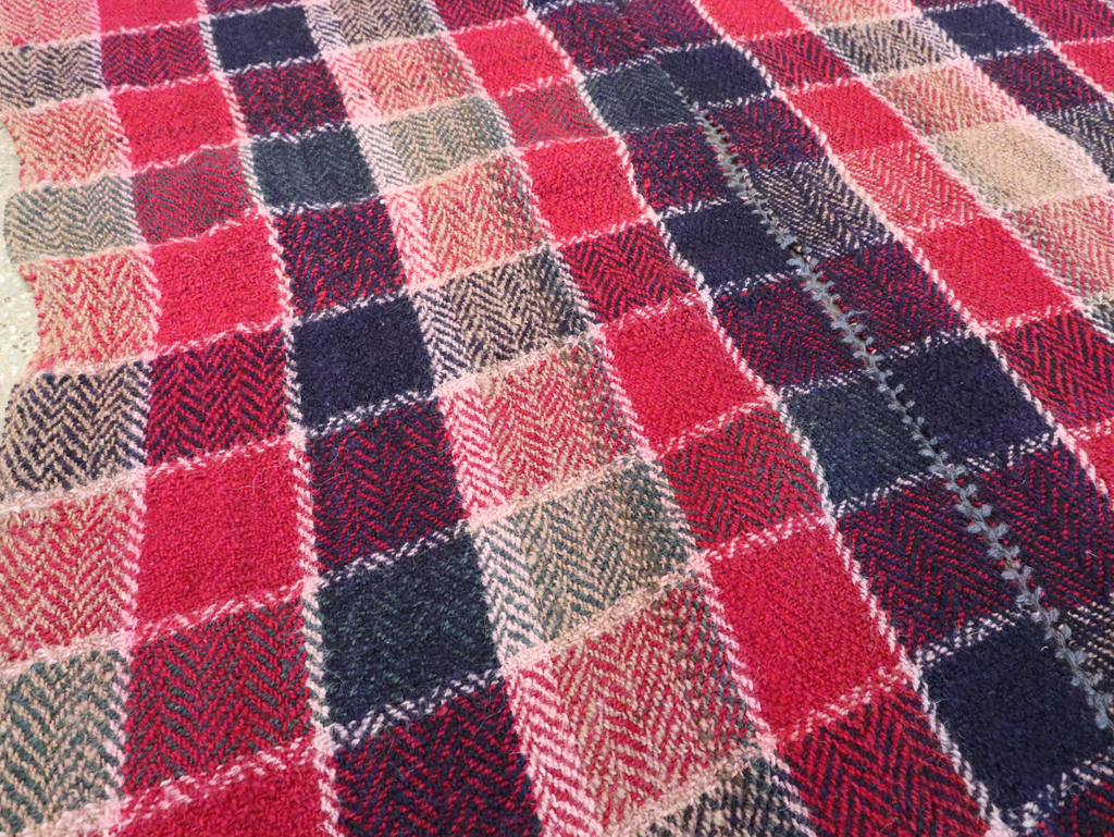 Vintage Persian Square Textile, No.29012 - Gss