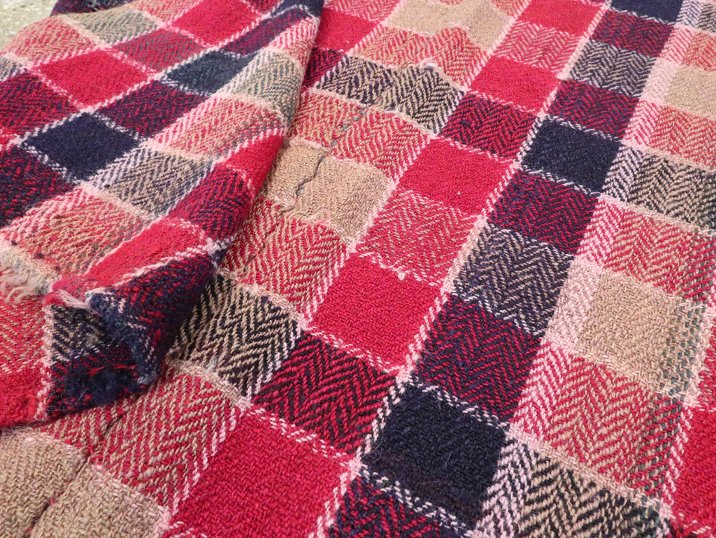 Vintage Persian Square Textile, No.29012 - Gss