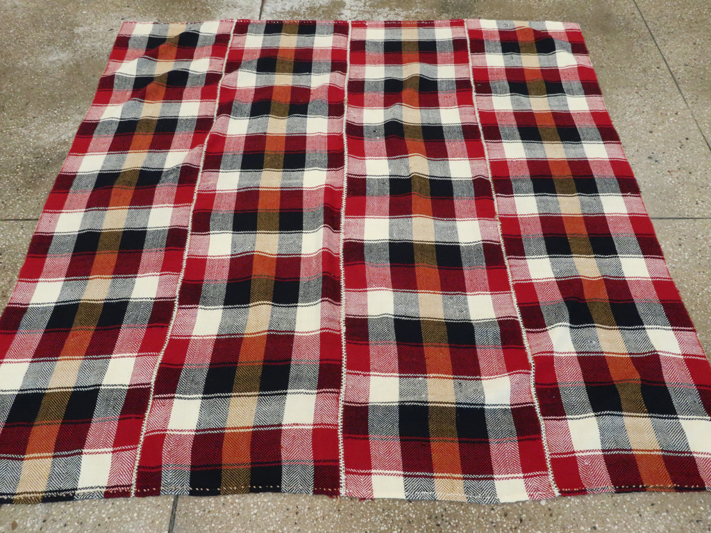 Vintage Persian Square Textile, No.29014 - Gss