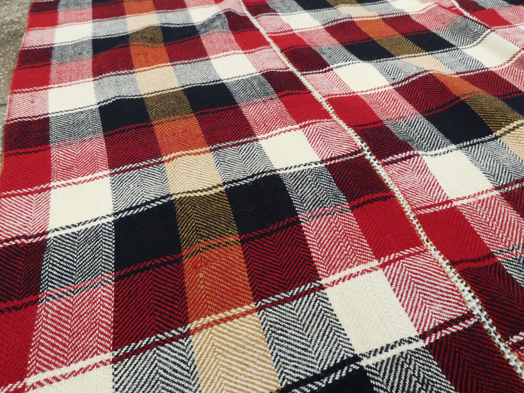 Vintage Persian Square Textile, No.29014 - Gss