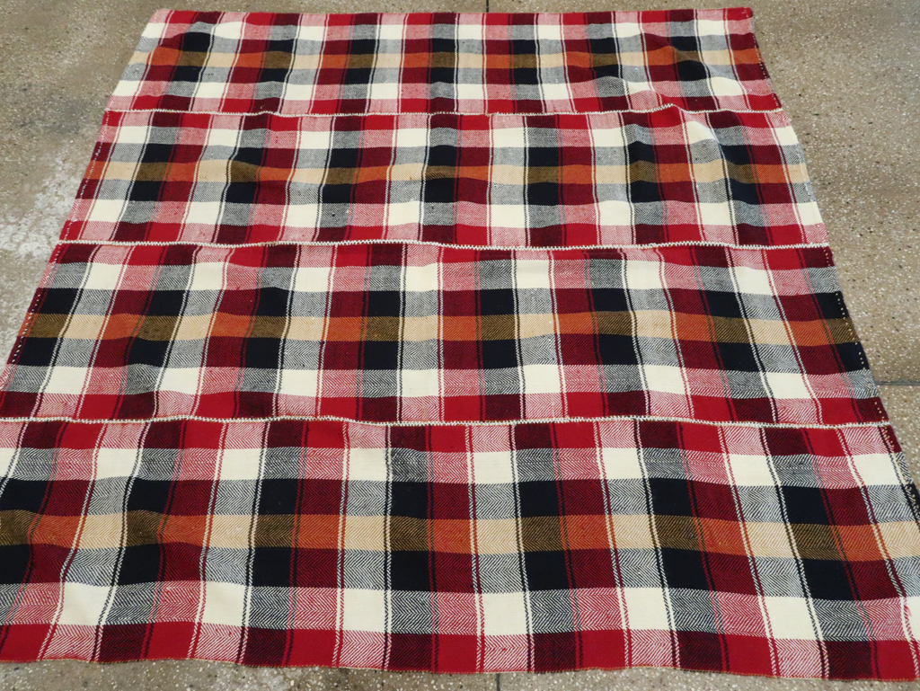 Vintage Persian Square Textile, No.29014 - Gss