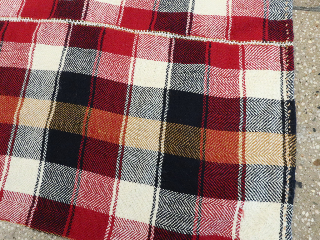 Vintage Persian Square Textile, No.29014 - Gss