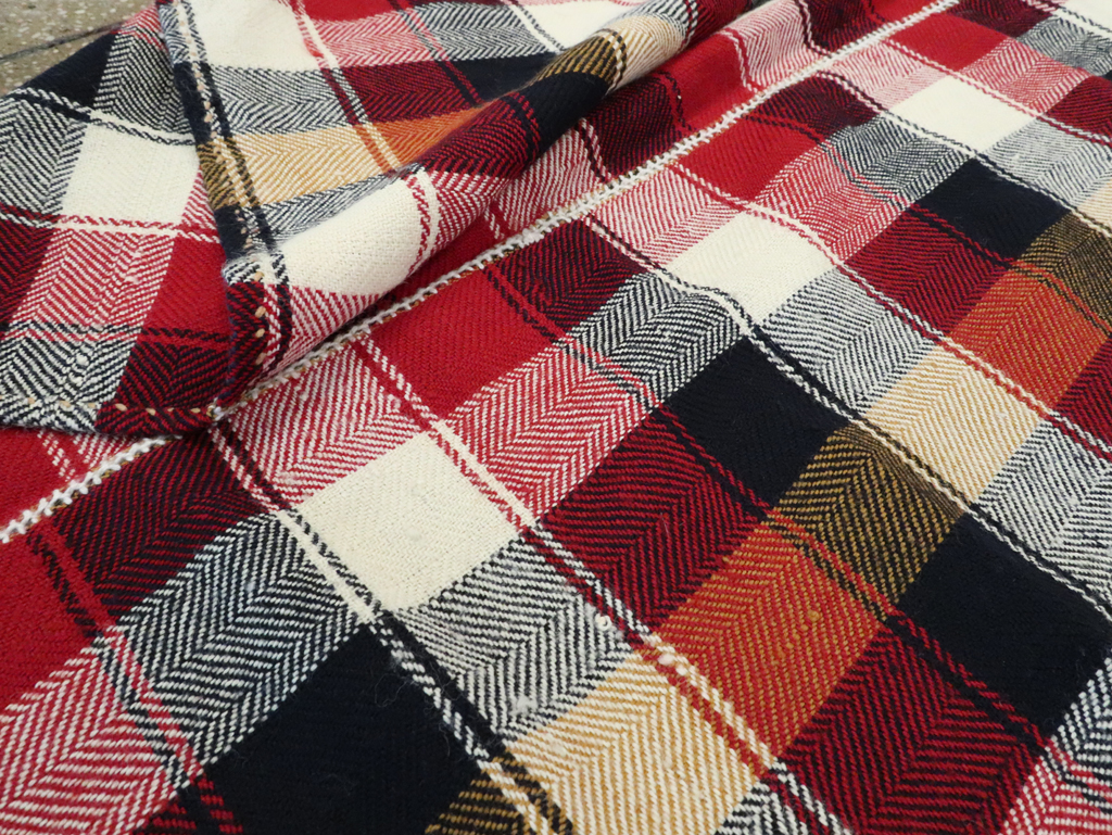 Vintage Persian Square Textile, No.29014 - Gss