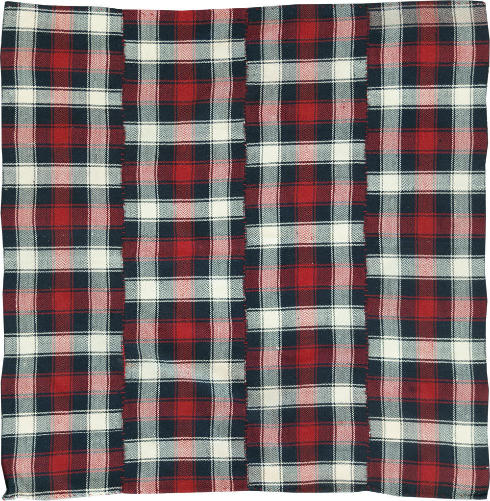 Vintage Persian Square Textile, No.29023 - Gss