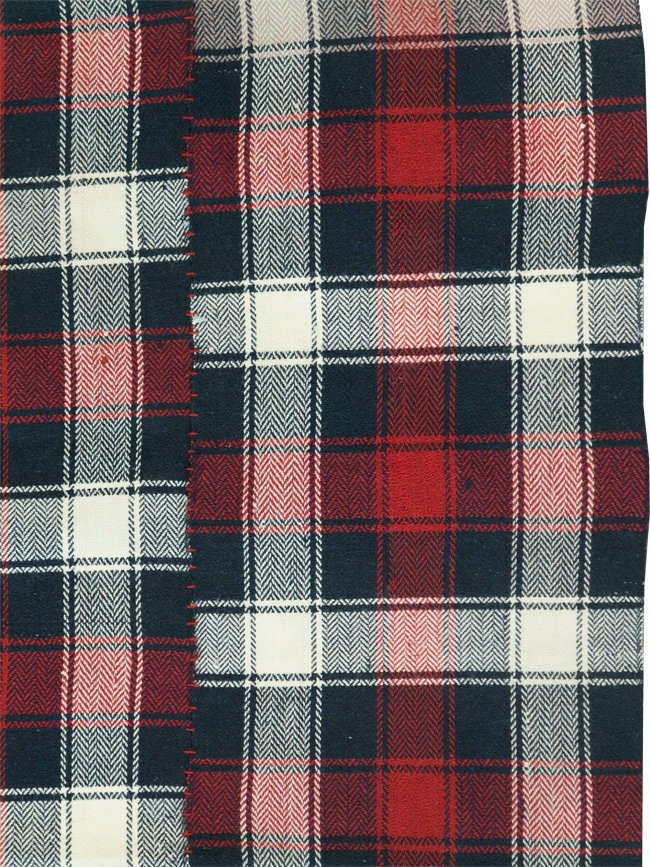 Vintage Persian Square Textile, No.29023 - Gss