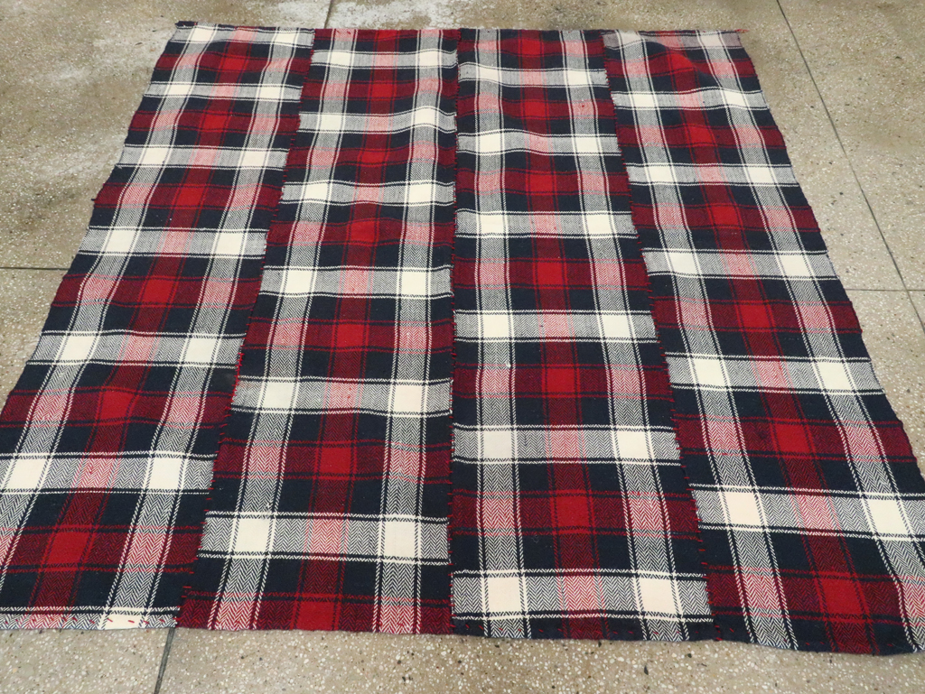 Vintage Persian Square Textile, No.29023 - Gss