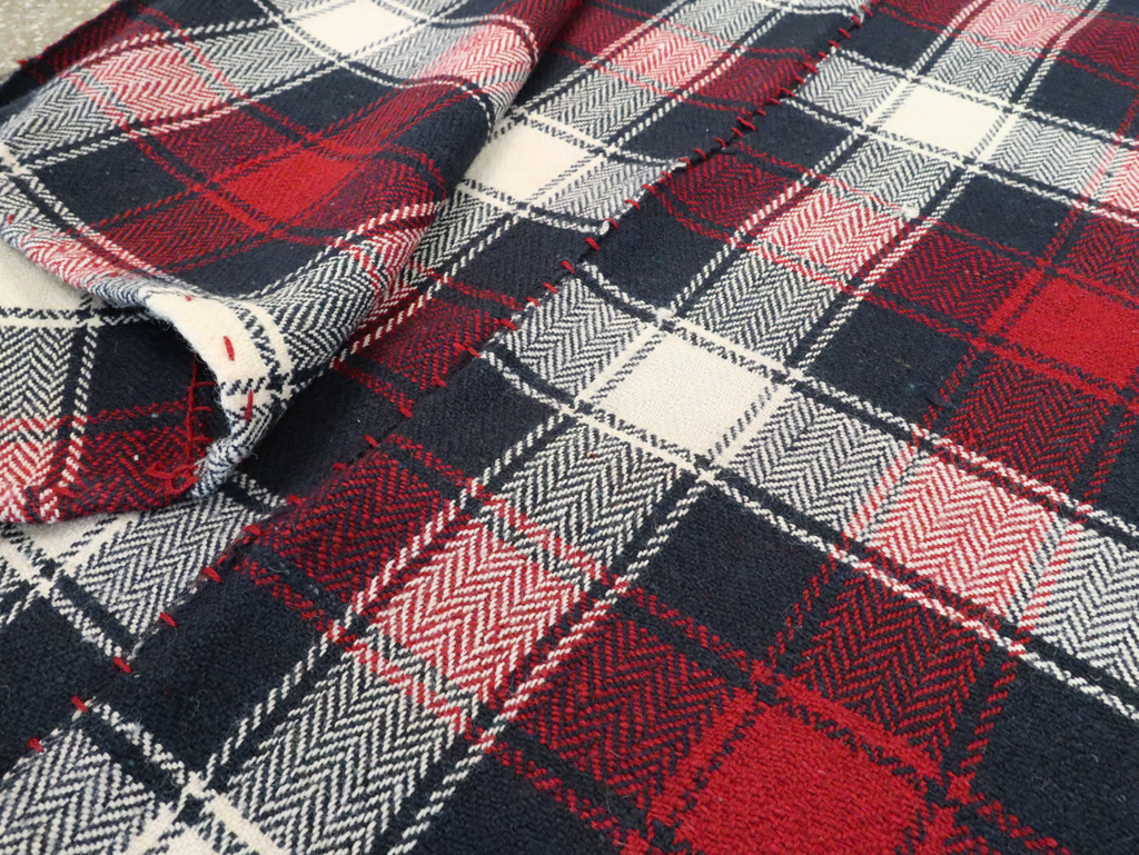 Vintage Persian Square Textile, No.29023 - Gss