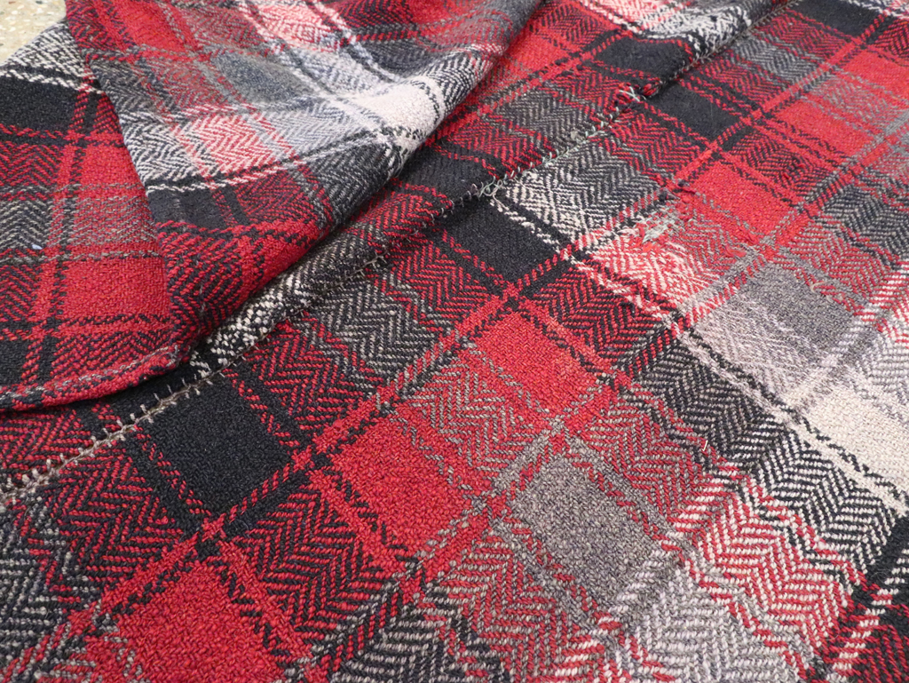 Vintage Persian Square Textile, No.29033 - Gss