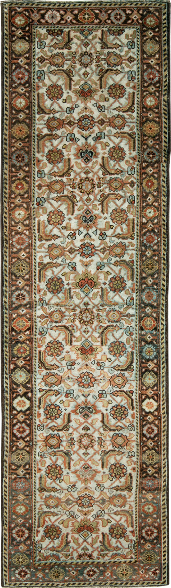 Antique Persian Mahal Runner, No.29040 - Gss