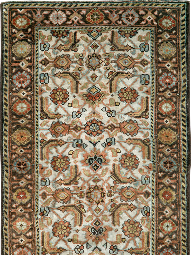 Antique Persian Mahal Runner, No.29040 - Gss