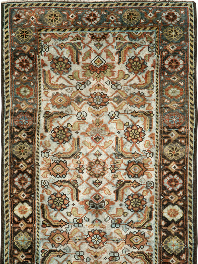 Antique Persian Mahal Runner, No.29040 - Gss