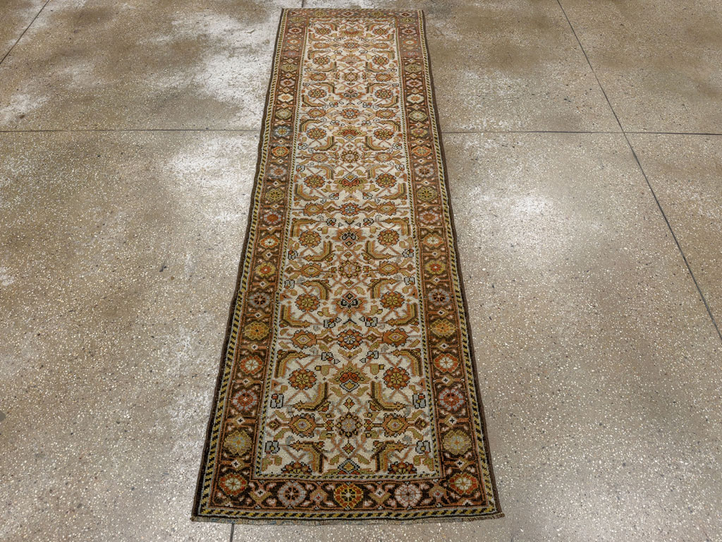 Antique Persian Mahal Runner, No.29040 - Gss