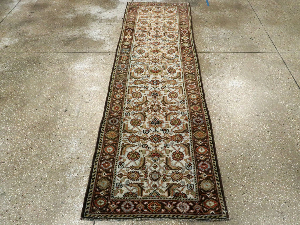 Antique Persian Mahal Runner, No.29040 - Gss