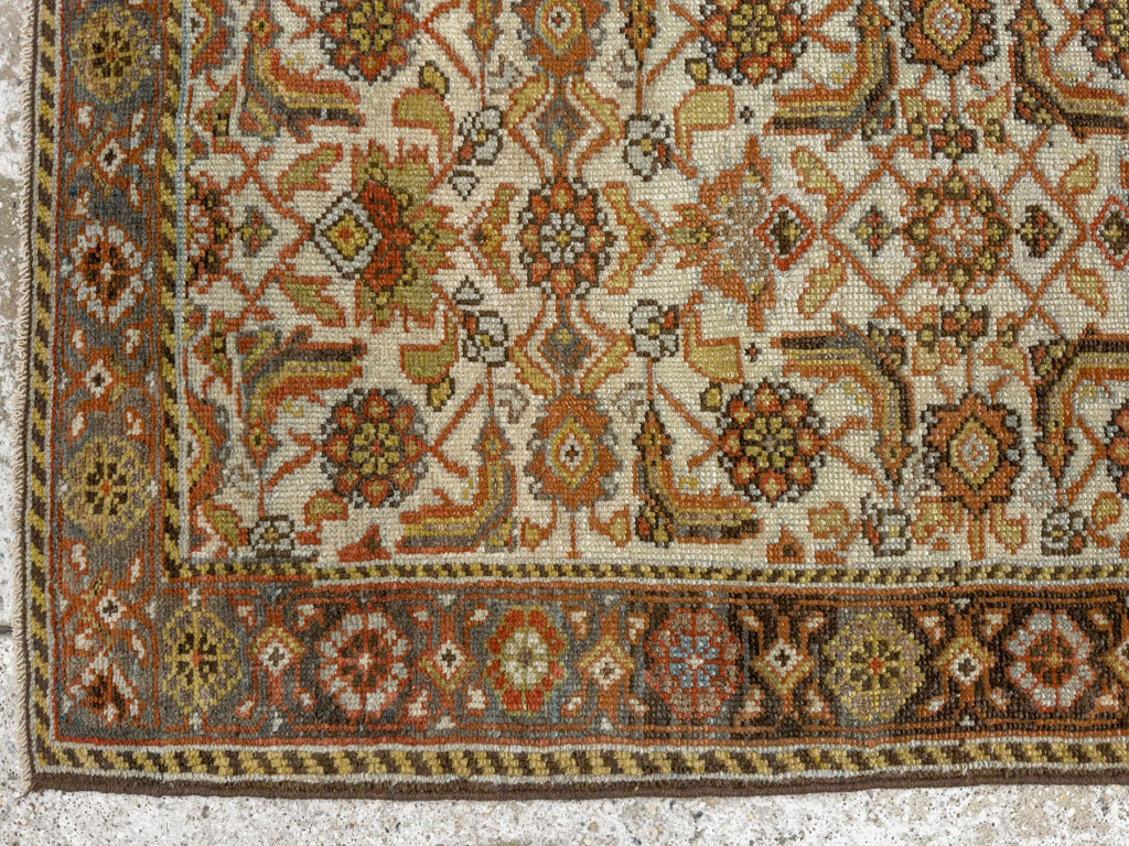 Antique Persian Mahal Runner, No.29040 - Gss