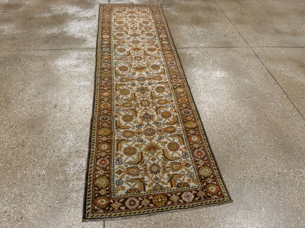 Antique Persian Mahal Runner, No.29040 - Gss