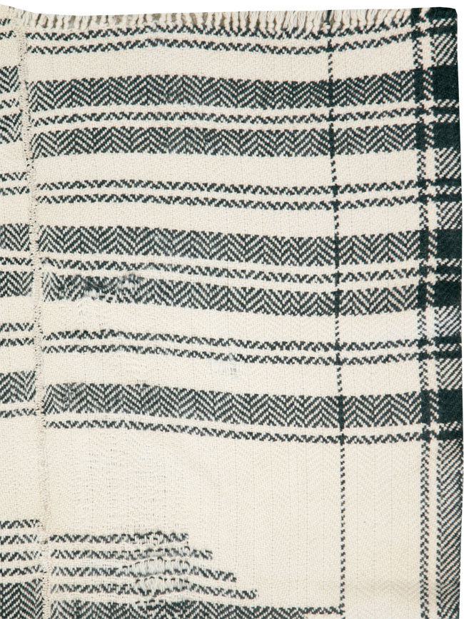 Vintage Persian Textile Flatweave, No.29041 - Gss