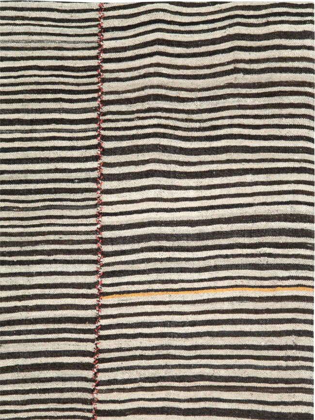 Vintage Persian Flatweave Kilim , No.29046 - Gss