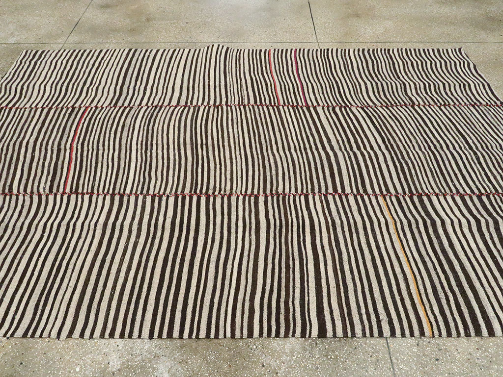 Vintage Persian Flatweave Kilim , No.29046 - Gss