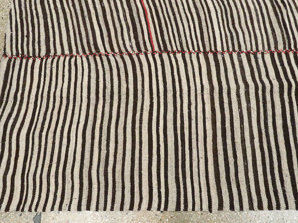 Vintage Persian Flatweave Kilim , No.29046 - Gss