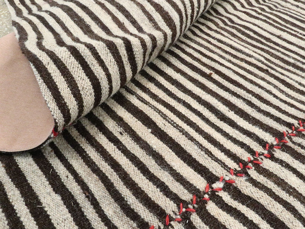 Vintage Persian Flatweave Kilim , No.29046 - Gss
