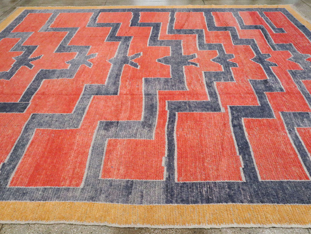 Modern Turkish Tulu Large Room Size Carpet, No.29048 - Gss