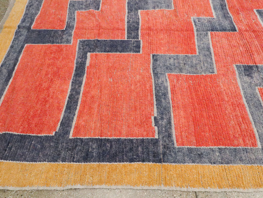 Modern Turkish Tulu Large Room Size Carpet, No.29048 - Gss