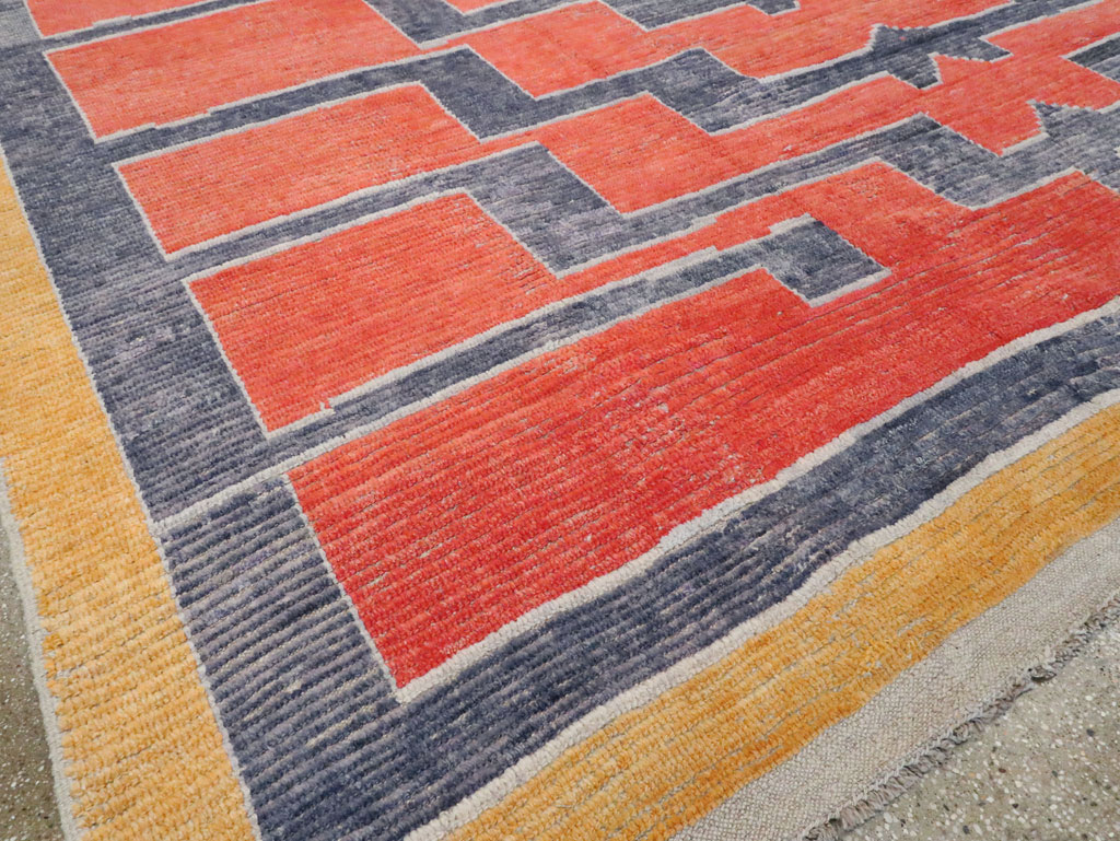 Modern Turkish Tulu Large Room Size Carpet, No.29048 - Gss