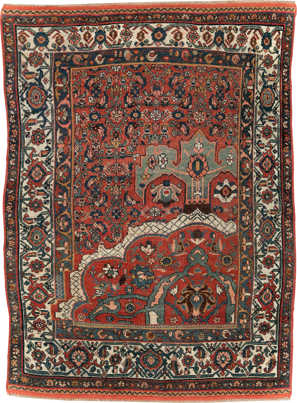 Antique Wagireh Bidjar Rug, No.29050 - Gss