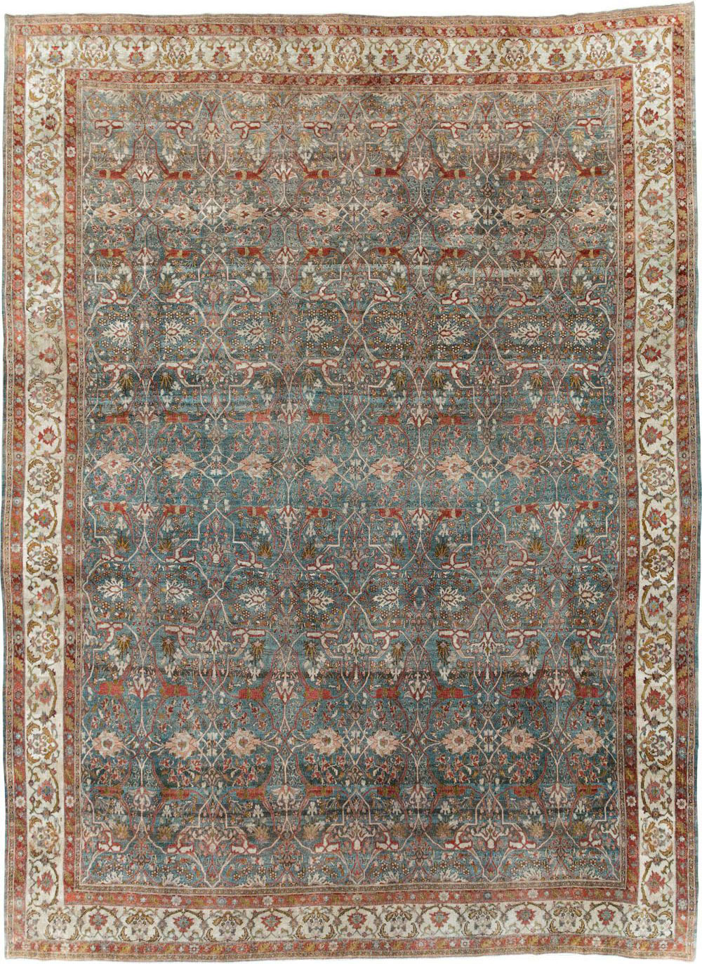 Antique Persian Bidjar Large Carpet, No.29051 - Gss