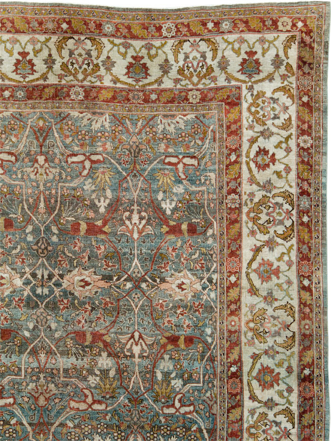 Antique Persian Bidjar Large Carpet, No.29051 - Gss
