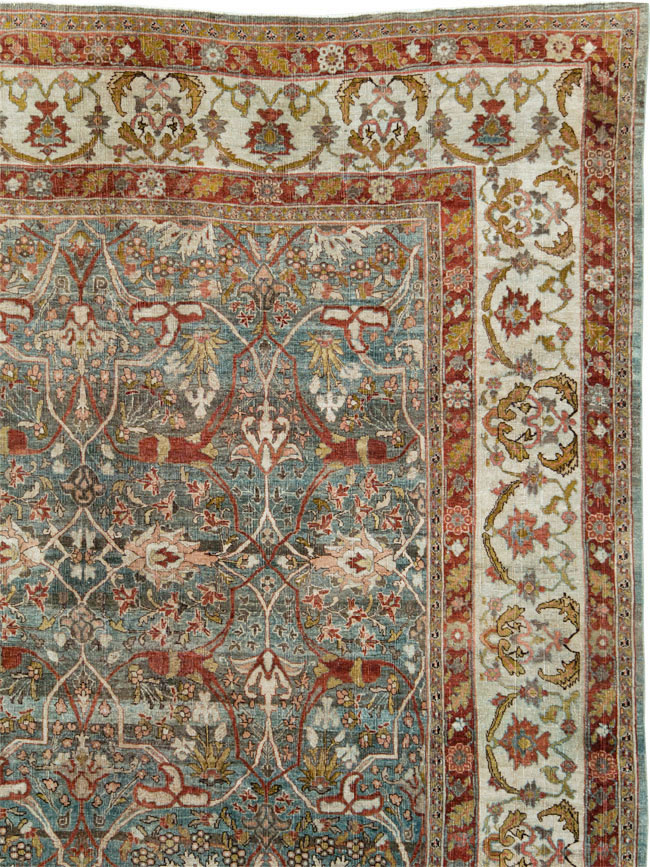 Antique Persian Bidjar Large Carpet, No.29051 - Gss