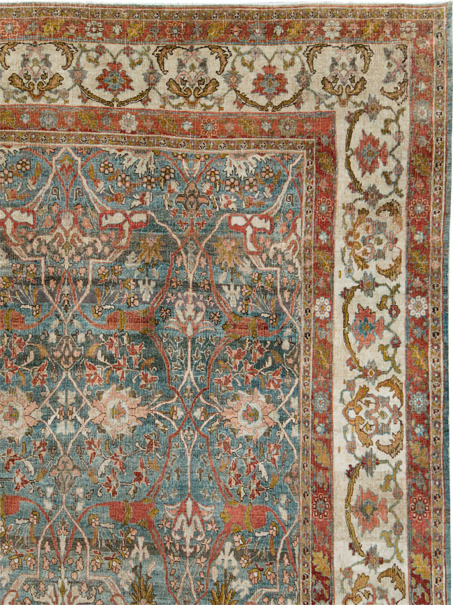 Antique Persian Bidjar Large Carpet, No.29051 - Gss