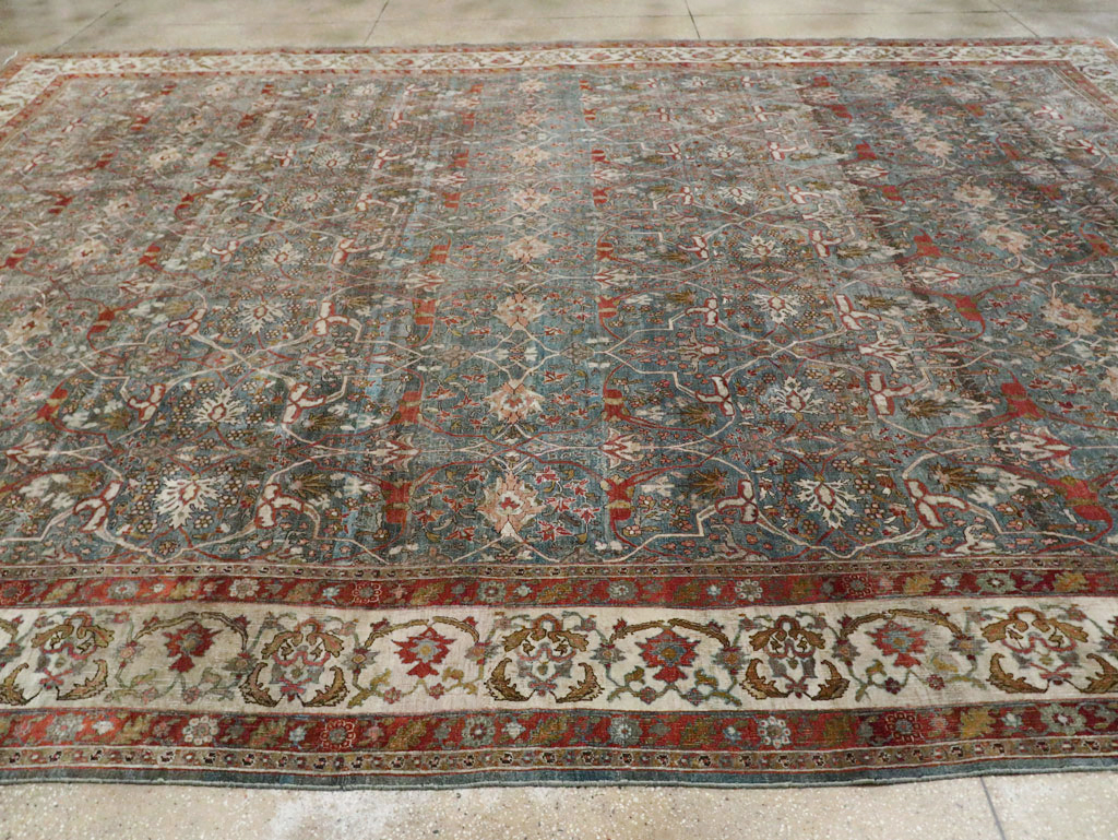 Antique Persian Bidjar Large Carpet, No.29051 - Gss