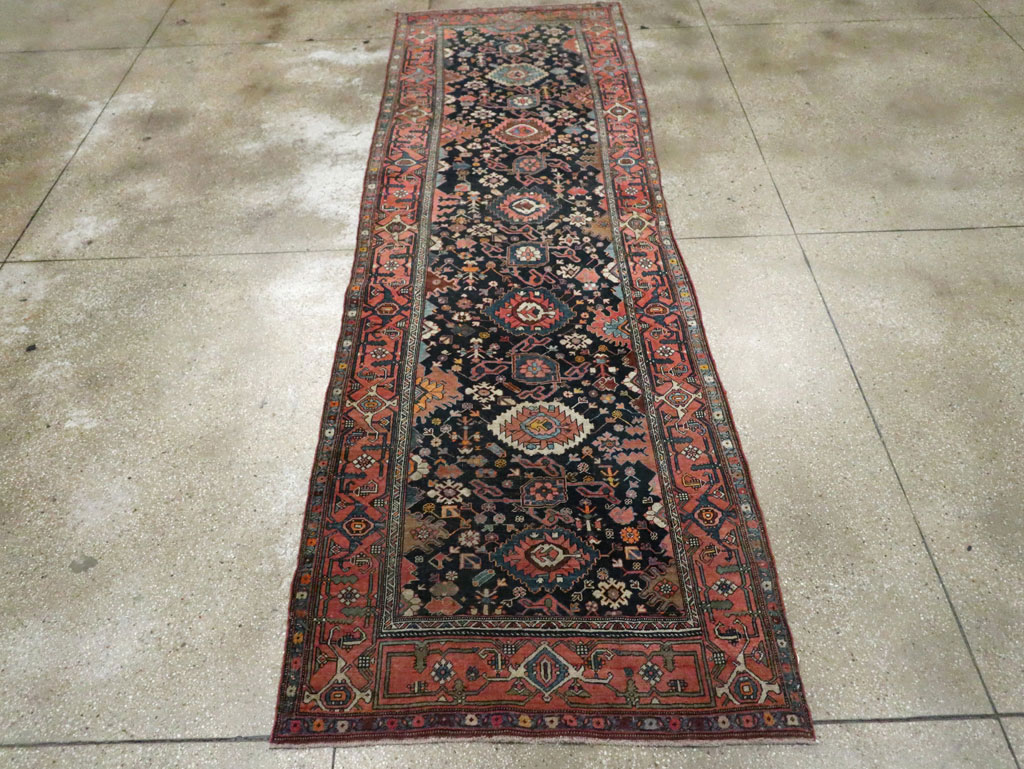 Antique Persian Bidjar Runner, No.29062 - Gss