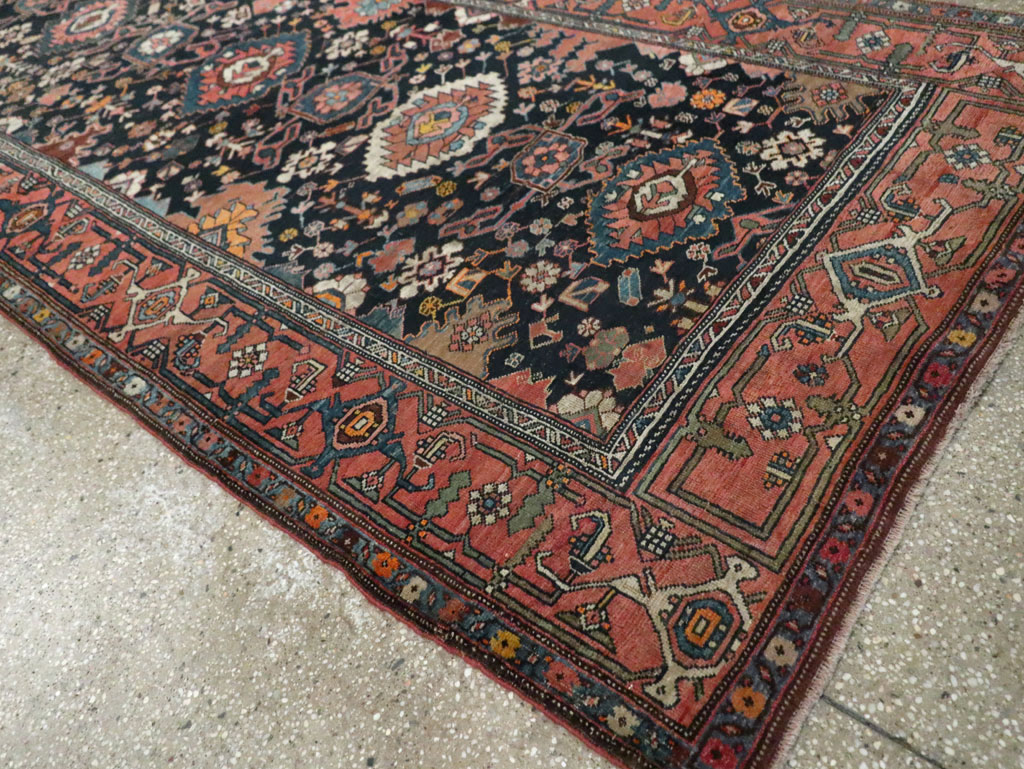 Antique Persian Bidjar Runner, No.29062 - Gss
