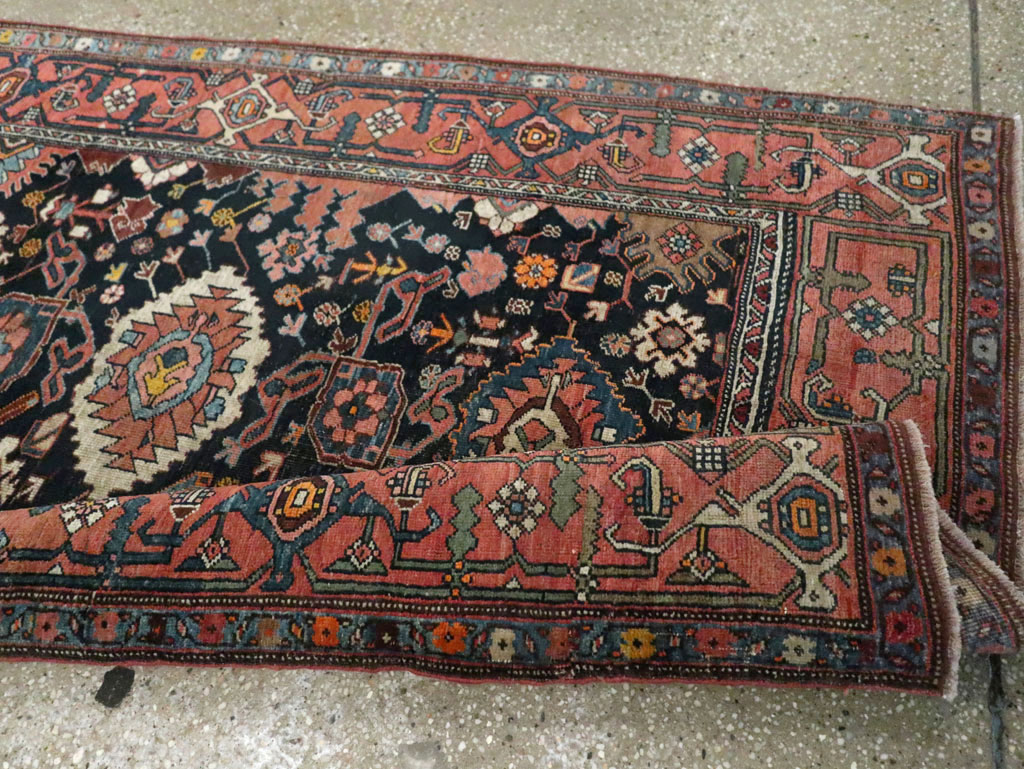 Antique Persian Bidjar Runner, No.29062 - Gss
