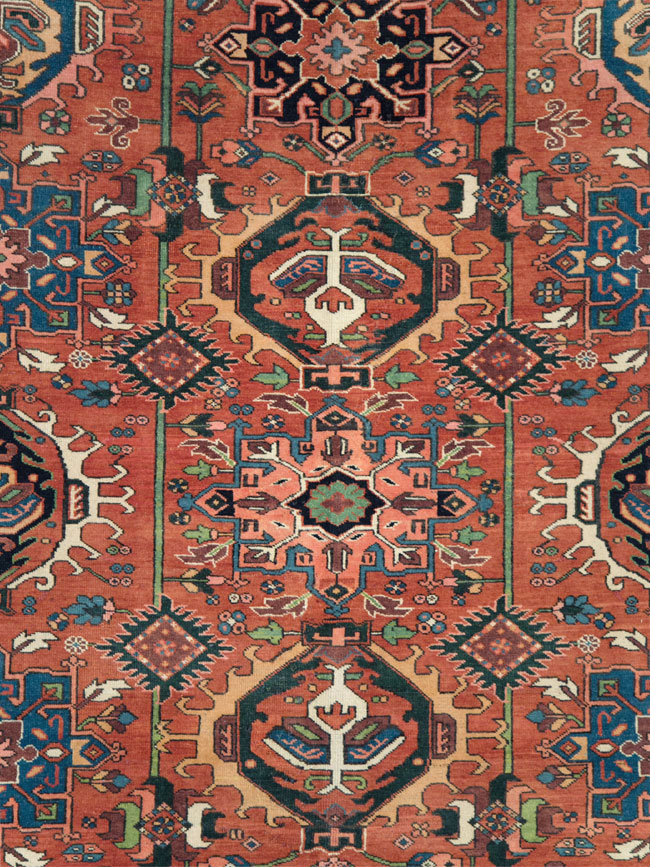 Vintage Persian Karajeh Rug, No.29065 - Gss