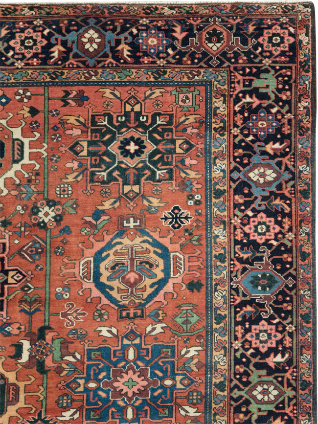 Vintage Persian Karajeh Rug, No.29065 - Gss