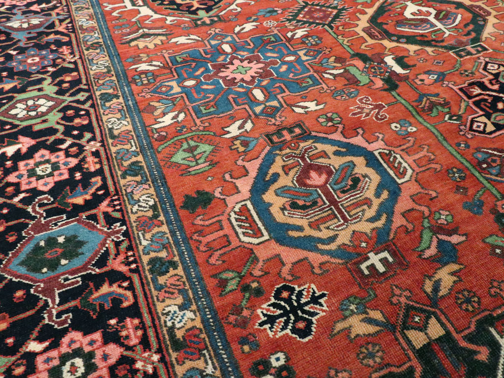 Vintage Persian Karajeh Rug, No.29065 - Gss