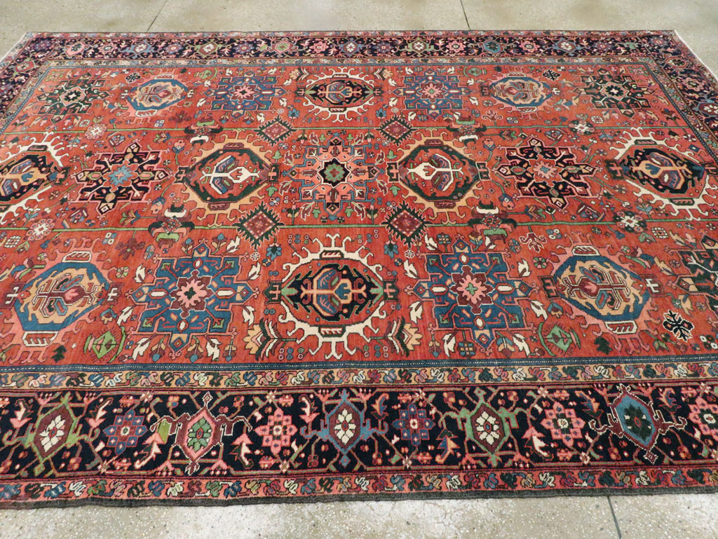 Vintage Persian Karajeh Rug, No.29065 - Gss