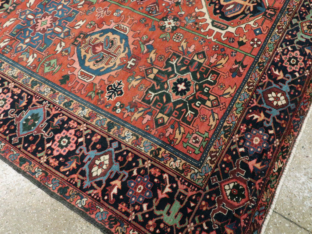 Vintage Persian Karajeh Rug, No.29065 - Gss