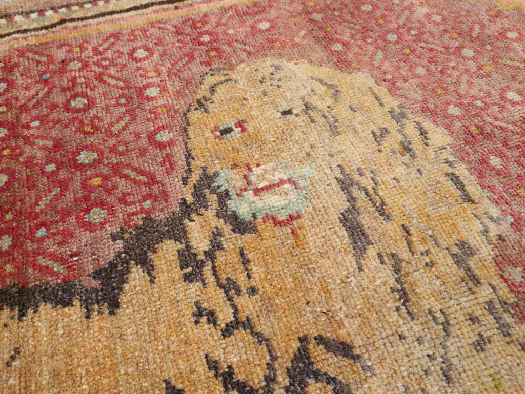 Vintage Pictorial Anatolian Rug, No.29066 - Gss