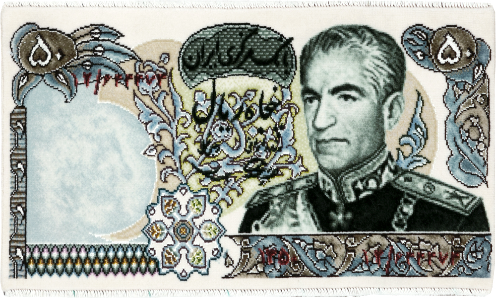 Modern Persian Tabriz Pictorial Rug, No.29068 - Gss