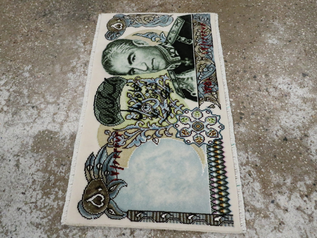 Modern Persian Tabriz Pictorial Rug, No.29068 - Gss