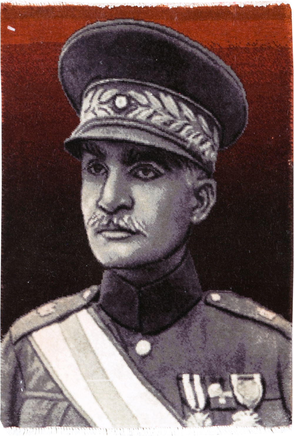 Vintage Persian Tabriz Pictorial Rug, No.29069 - Gss