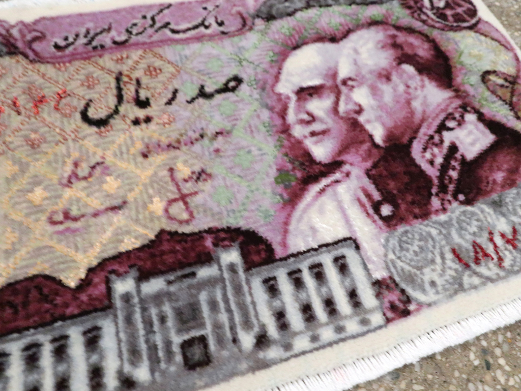 Persian Tabriz Pictorial Rug, No.29071 - Gss